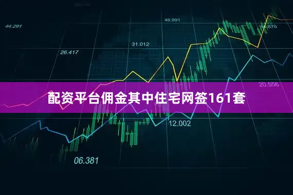 配资平台佣金其中住宅网签161套