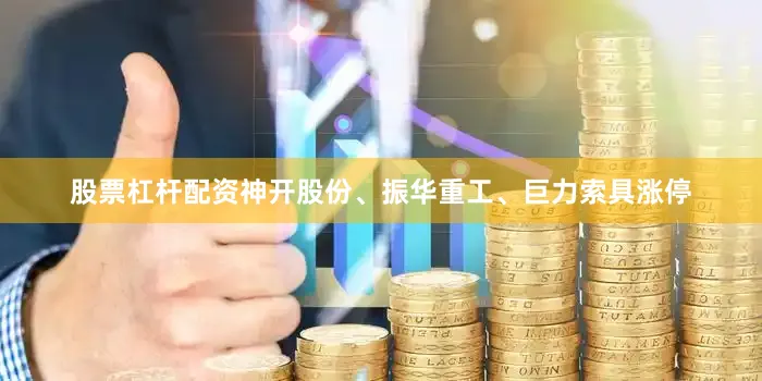 股票杠杆配资神开股份、振华重工、巨力索具涨停